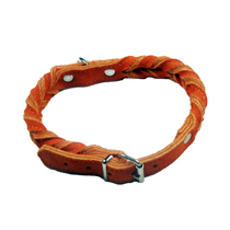 Braided Collars Orange